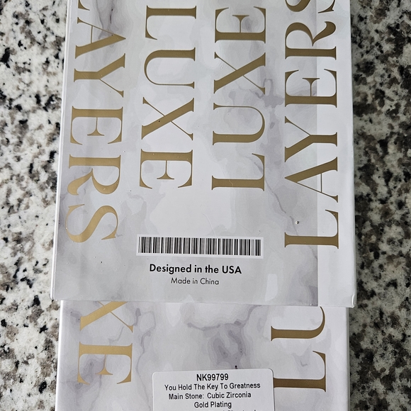 BP 2025 Luxe Layers Gold Key Necklace - Picture 2 of 2